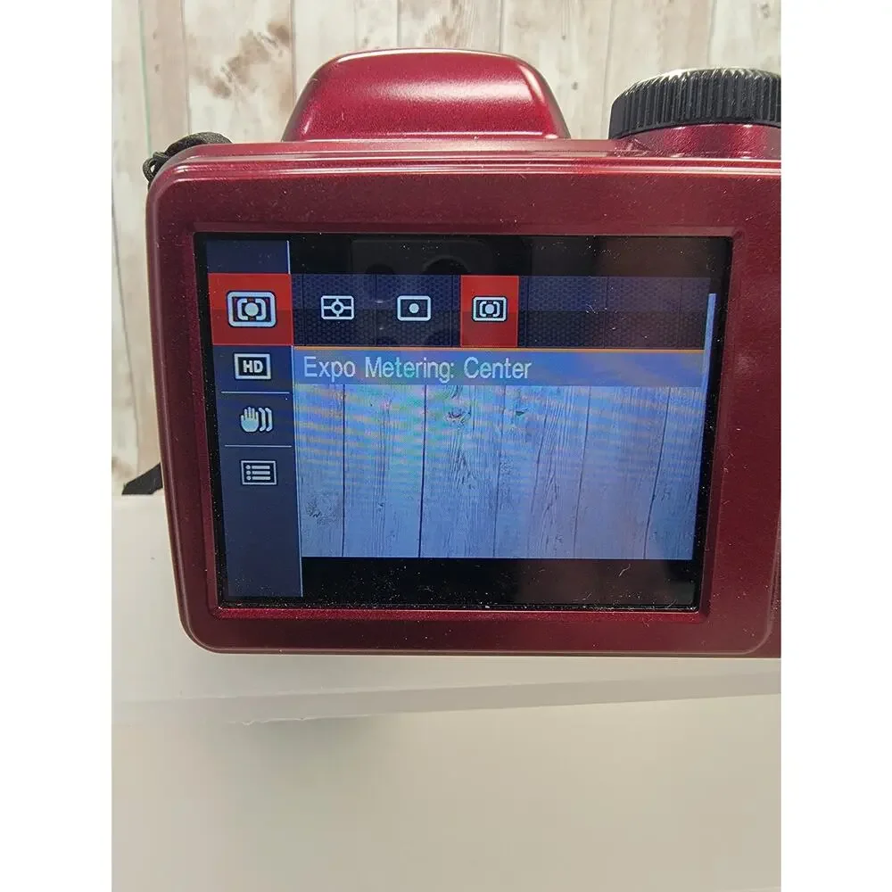 Kodak PixPro Digital Camera AZ401 20MP 40x Optical Zoom HD Red Tested Working